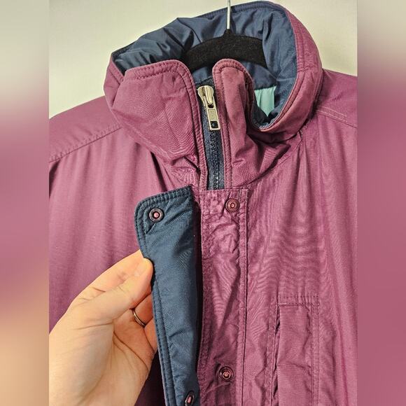 Patagonia Vintage Purple Long Multipocket Jacket M - Picture 11 of 16